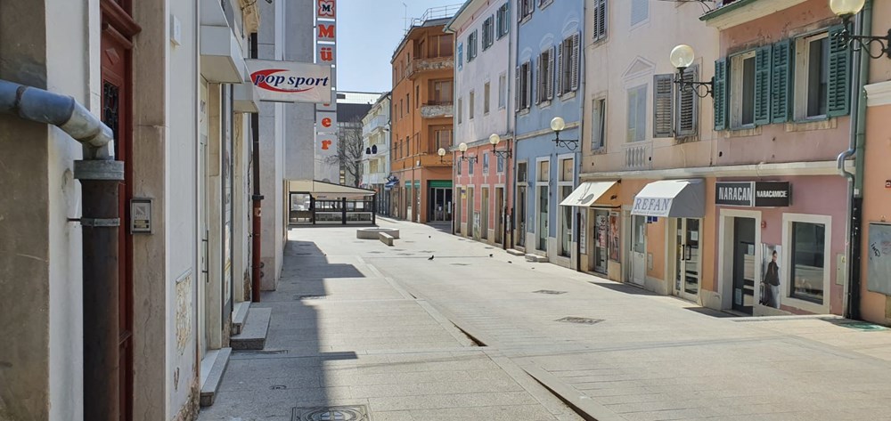 Pula u doba koronavirusa, 29. ožujka 2020. (Miran SPADA)